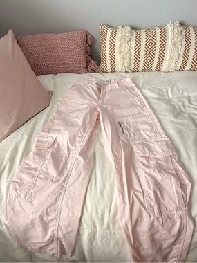 BDG Light Pink Cargo Pants